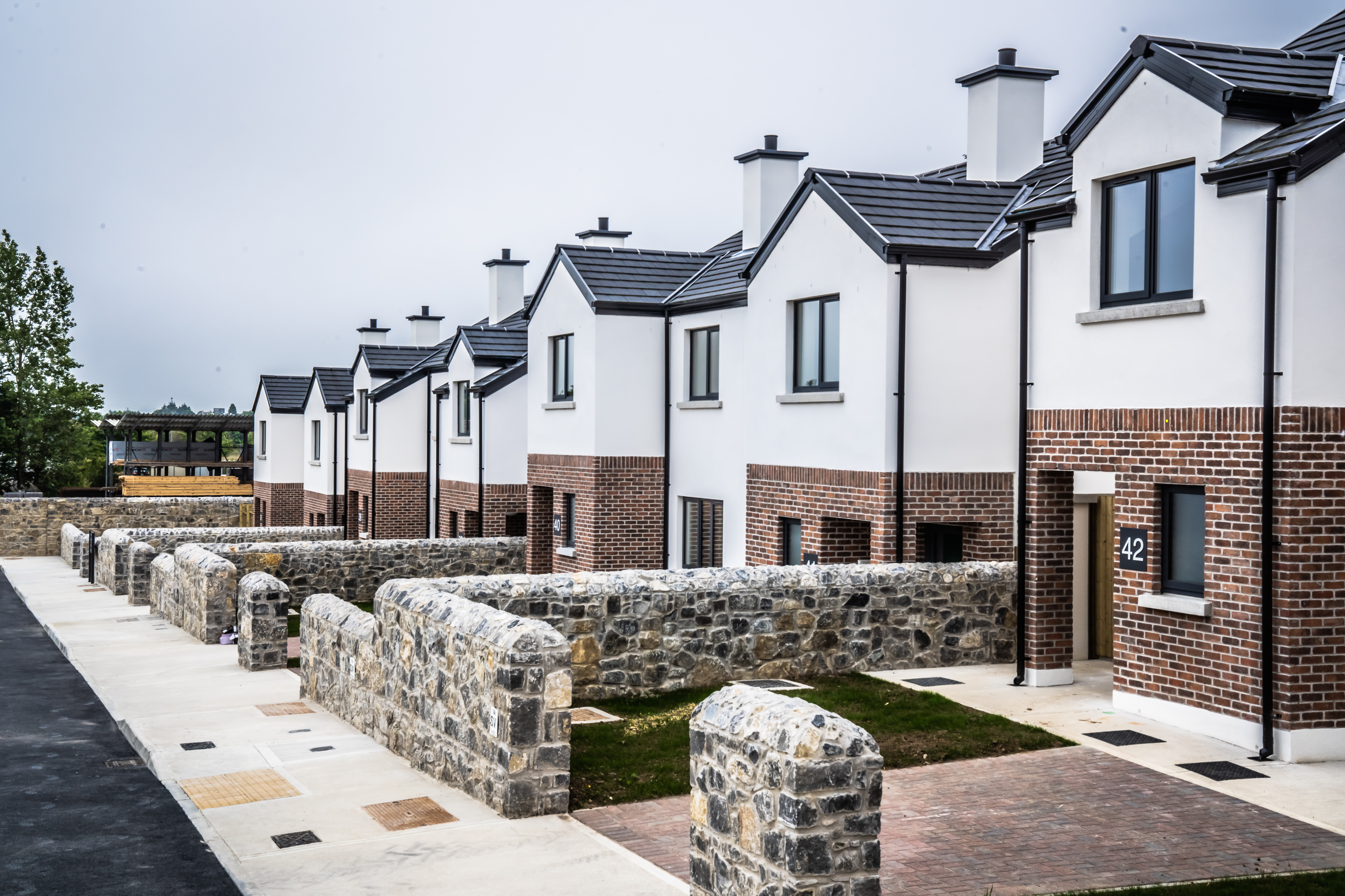 Completed homes at The Walk, Roscommon Town